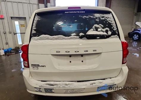 2013 Dodge Grand Caravan Sxt из США, поврежденный, VIN 2C4RDGCG8DR676060